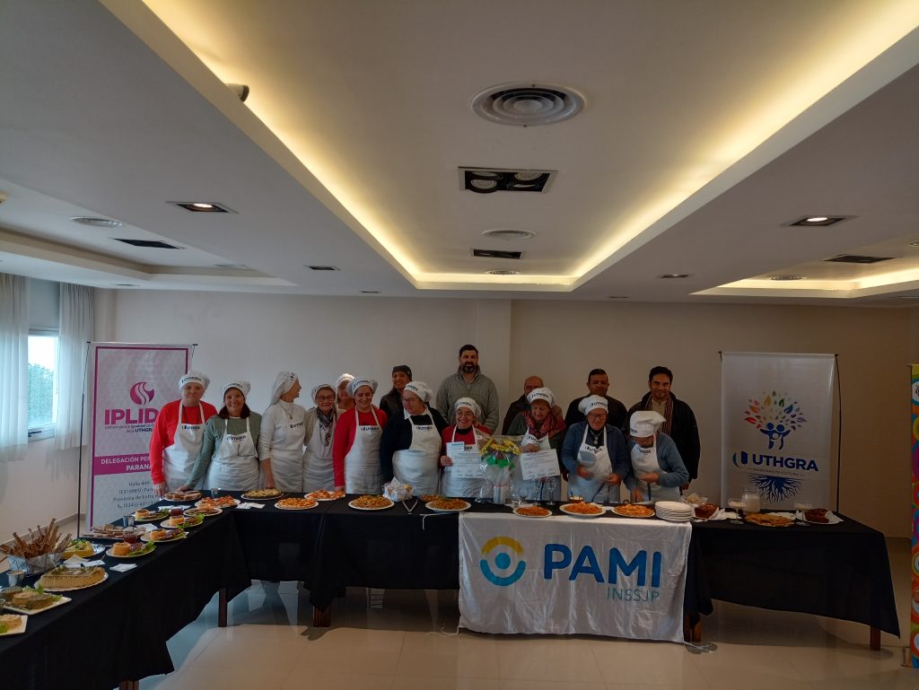 Cursos de Cocina Básica y Cocina Saludable para jubilados en UTHGRA Paraná