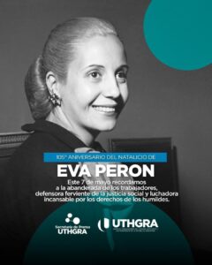 105° aniversario del Natalicio de Eva Perón