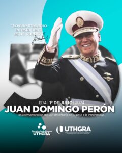 50 años del paso a la inmortalidad del Gral. Juan Domingo Perón