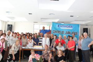 Los jubilados de la UTHGRA San Martín fueron agasajados en su día