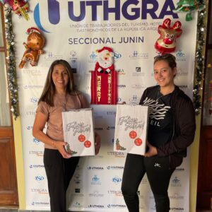 La UTHGRA de Junín entregó cajas navideñas a sus afiliados