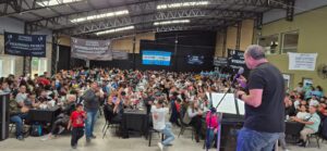 Encuentro y almuerzo con trabajadores en UTHGRA Zona Norte