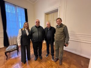 Encuentro del Secretario General de la UTHGRA con el Presidente del Episcopado argentino