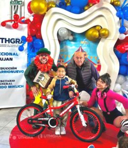 Circo, sorteo de bicicletas y un Día de la Niñez a puro color en Luján