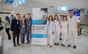 Jornada informativa sobre la EPOC en el sanatorio Güemes