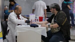Última jornada del año de la campaña de donación de sangre en el sanatorio Güemes
